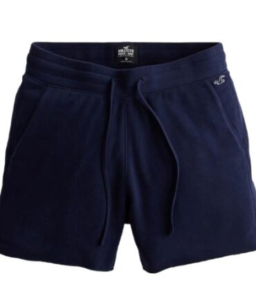 Bermuda jogger hollister azul marino