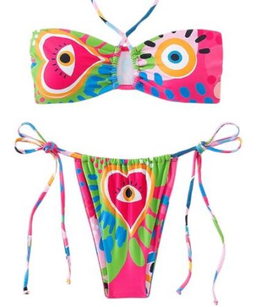 Traje de baño ojo turco