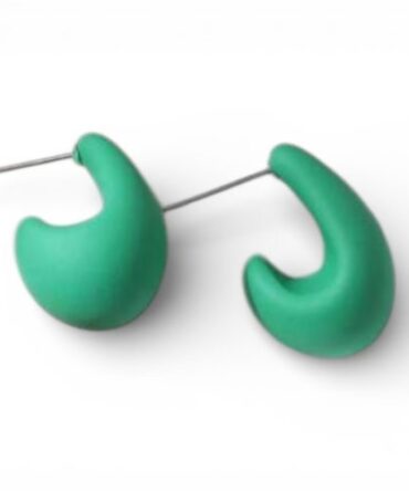 Zarcillos Gota Verde