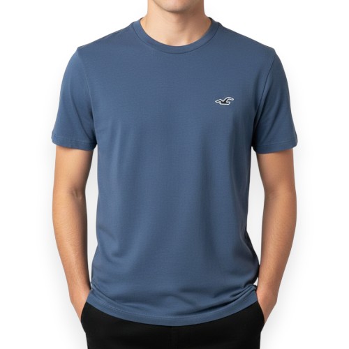 Franela Hollister Azul Naval
