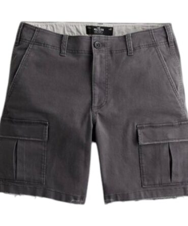Bermuda Cargo Gris Hollister