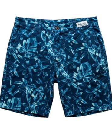 Bermuda Casual Azul Estampada