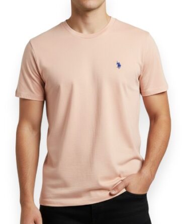 Franela Polo Salmon