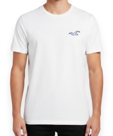 Franela Hollister Blanca