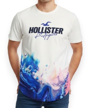 Franela Hollister Estampada