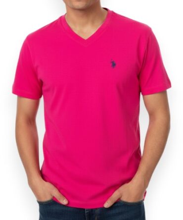 Franela Polo Fucsia