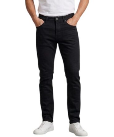Pantalón de Caballero Negro Stretch