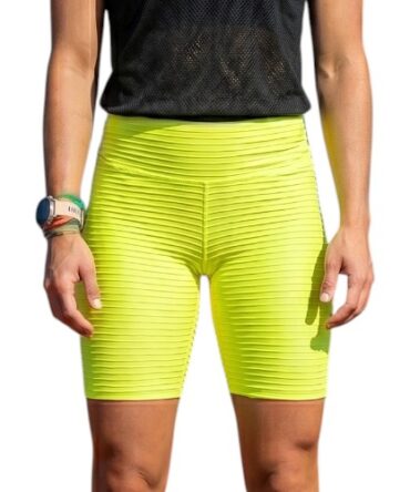 Short Biker amarillo Neon