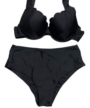 Traje de baño negro copa