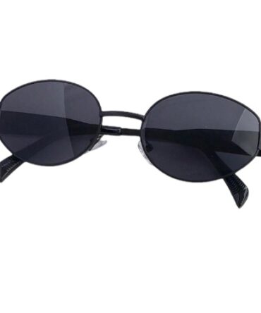 Lentes negros Ovalados