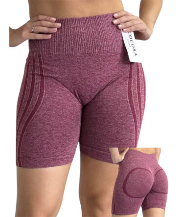 Short Texturizado Vino