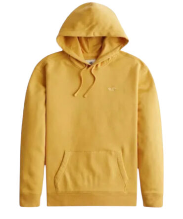 Hoodies Hollister Mostaza