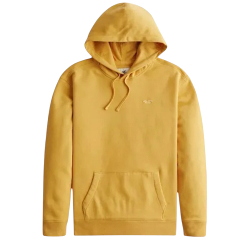 Hoodies Hollister Mostaza