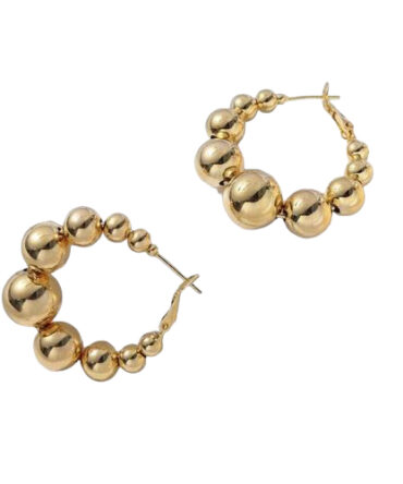 Argollas Doradas Grandes