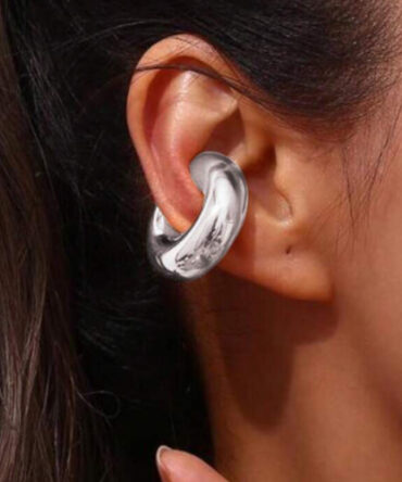 Earcuff Plateado