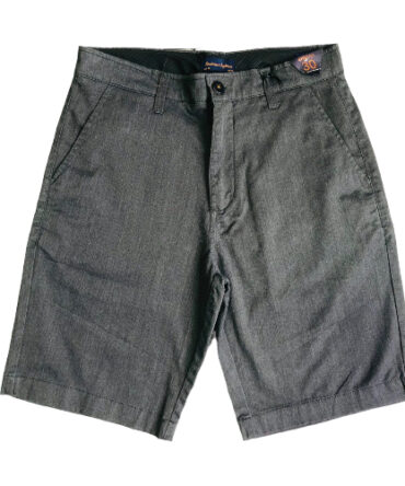 Bermuda de caballero gris plomo
