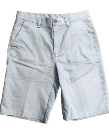 Bermuda casual gris claro