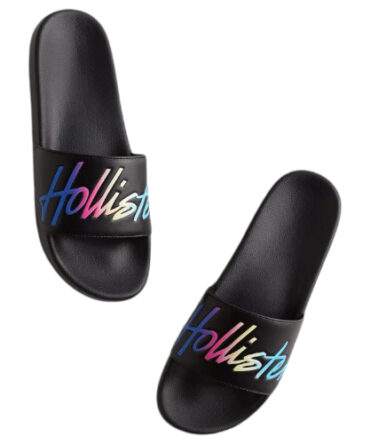 Sandalias Hollister Logo Multicolor