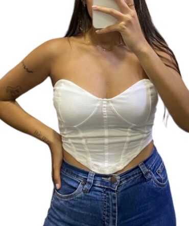 Top blanco