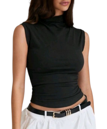 Blusa Básica Negra