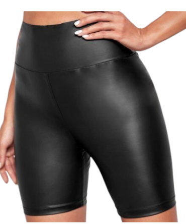 Biker Cuerina Negro