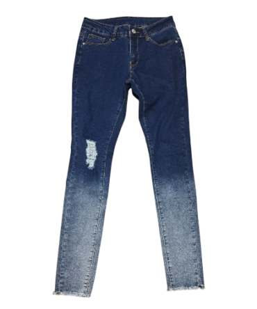 Pantalón Skinny Degrade