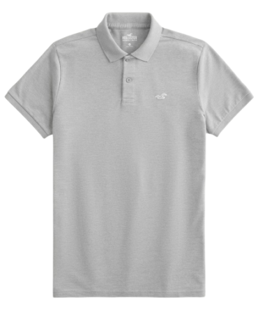 Chemises Hollister Gris Claro