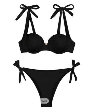 Traje de baño negro