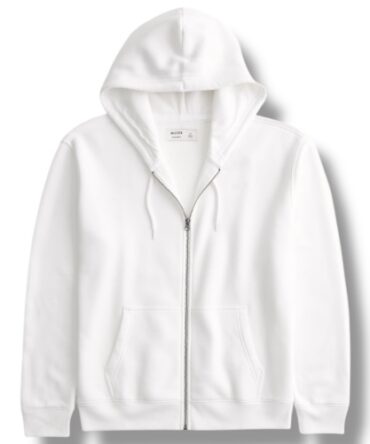 Suéter Hollister Capucha Blanco