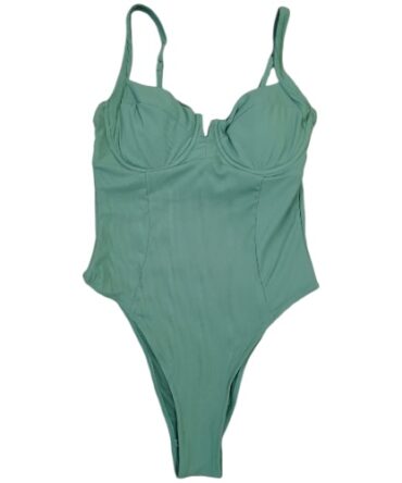 Traje de baño entero verde