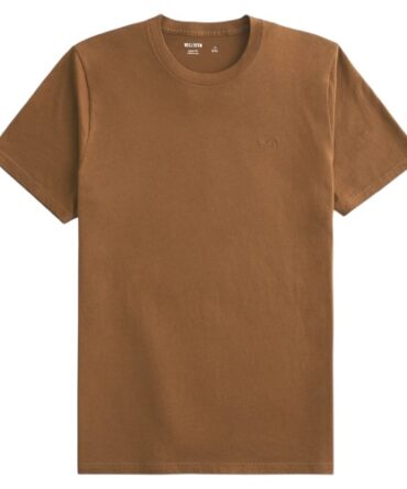 Franela Hollister marron
