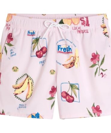 Short Playero Hollister estampado