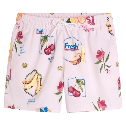 Short Playero Hollister estampado