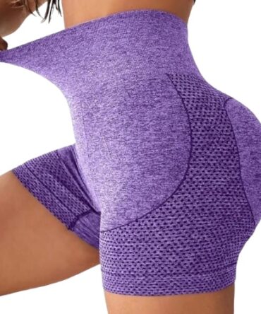 Short Biker Morado