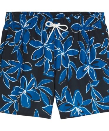 Short Playero Hollister estampado