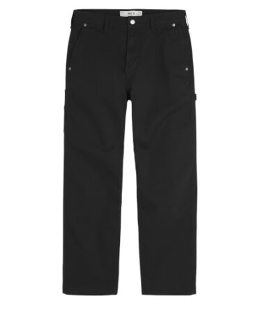 Pantalón de Caballero Hollister Loose Negro