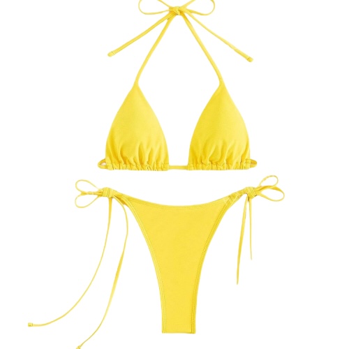 Traje de baño amarillo