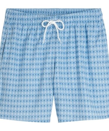 Short Playero Hollister estampado