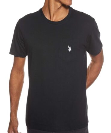 Franela Negra Polo