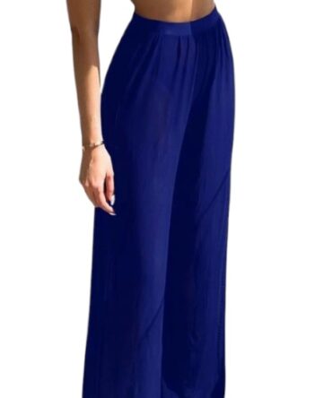 Pantalón playero azul