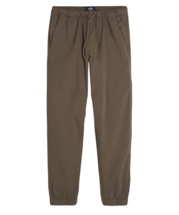 Pantalón Hollister Marrón, Cooling Jogger