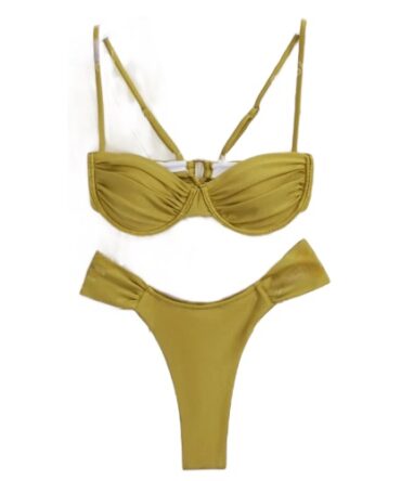 Traje de baño Dorado