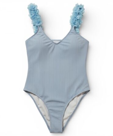 Traje de Baño Entero Azul