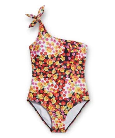 Traje de baño entero estampado