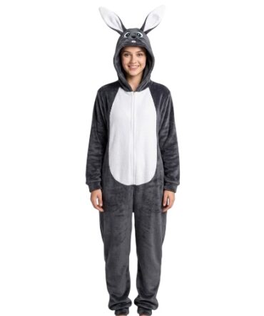 Pijama Conejo Gris
