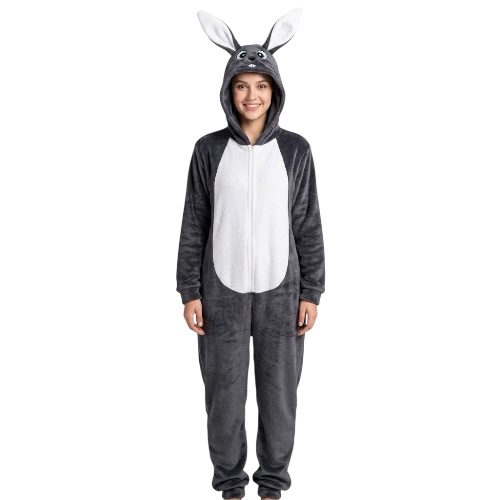 Pijama Conejo Gris