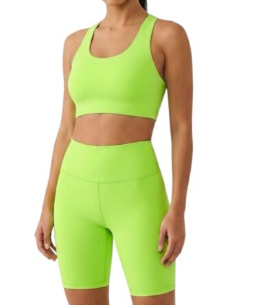 Conjunto deportivo biker verde