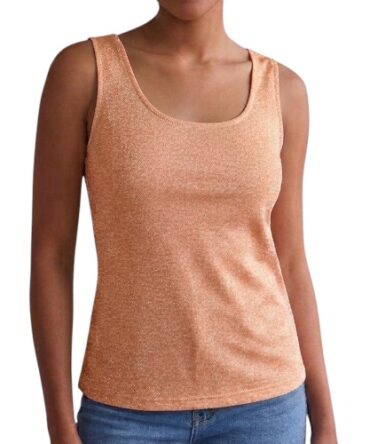 Blusa Naranja Brillante