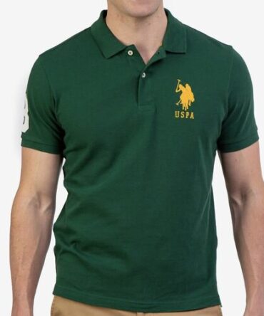Chemise Polo Verde