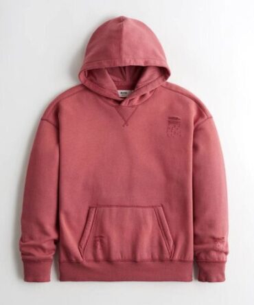 Hoodie Hollister Rosado